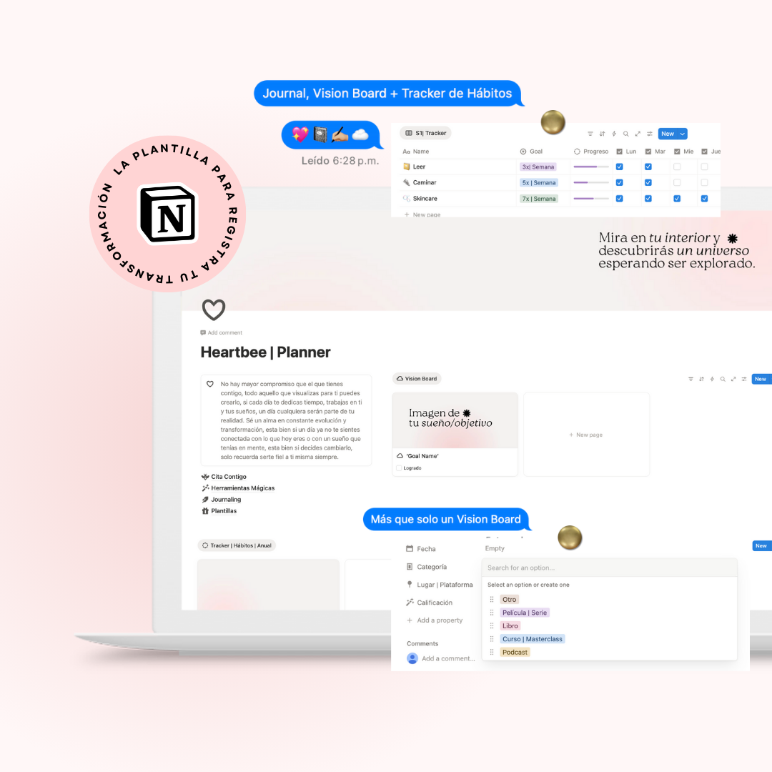 Planner Vision Board | Heartbee